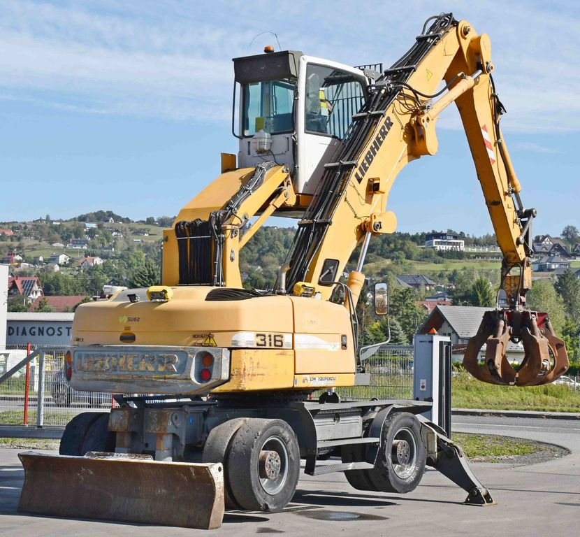 Bager točkaš Liebherr PELLE A316 * Umschlagbagger * Topzustand!: slika 9