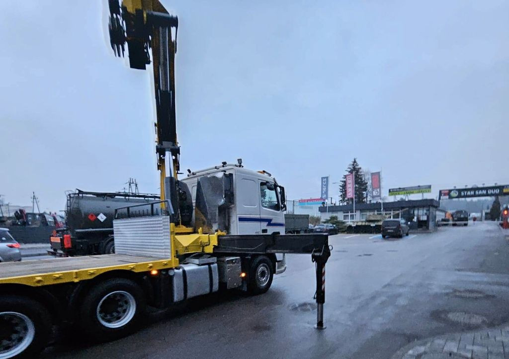 Kamion sa dizalicom, Kamion sa tovarnim sandukom Volvo FH 520 8x4 HMF ODIN K6 EURO 5 FLY JIB KRAN CRANE: slika 7