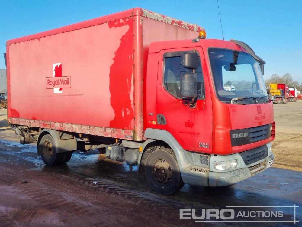 Kamion sa zatvorenim sandukom 2013 DAF LF45-140: slika 7