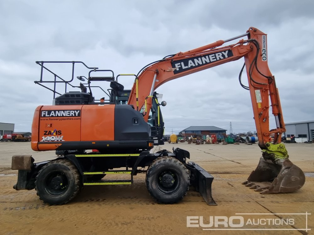 Bager točkaš 2018 Hitachi ZX140W-6: slika 6