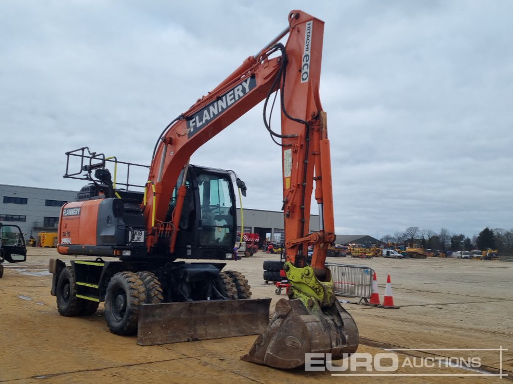 Bager točkaš 2018 Hitachi ZX140W-6: slika 7