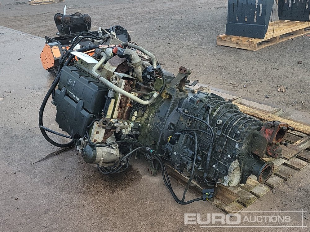 Motor 4 Cylinder Engine / Gearbox to suit Man Lorry: slika 7