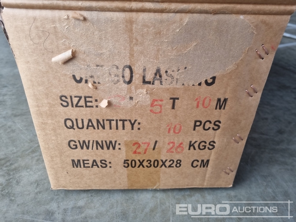 Građevinska oprema Unused Boss 10M 5T Rachet Strap (10 of): slika 13